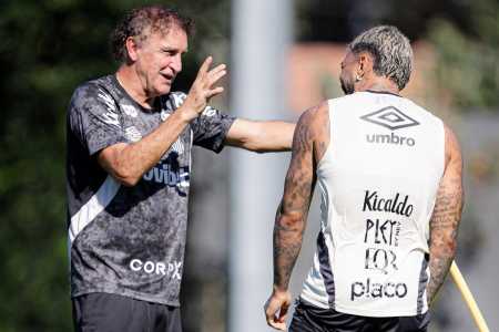 Cuca, técnico do Santos FC