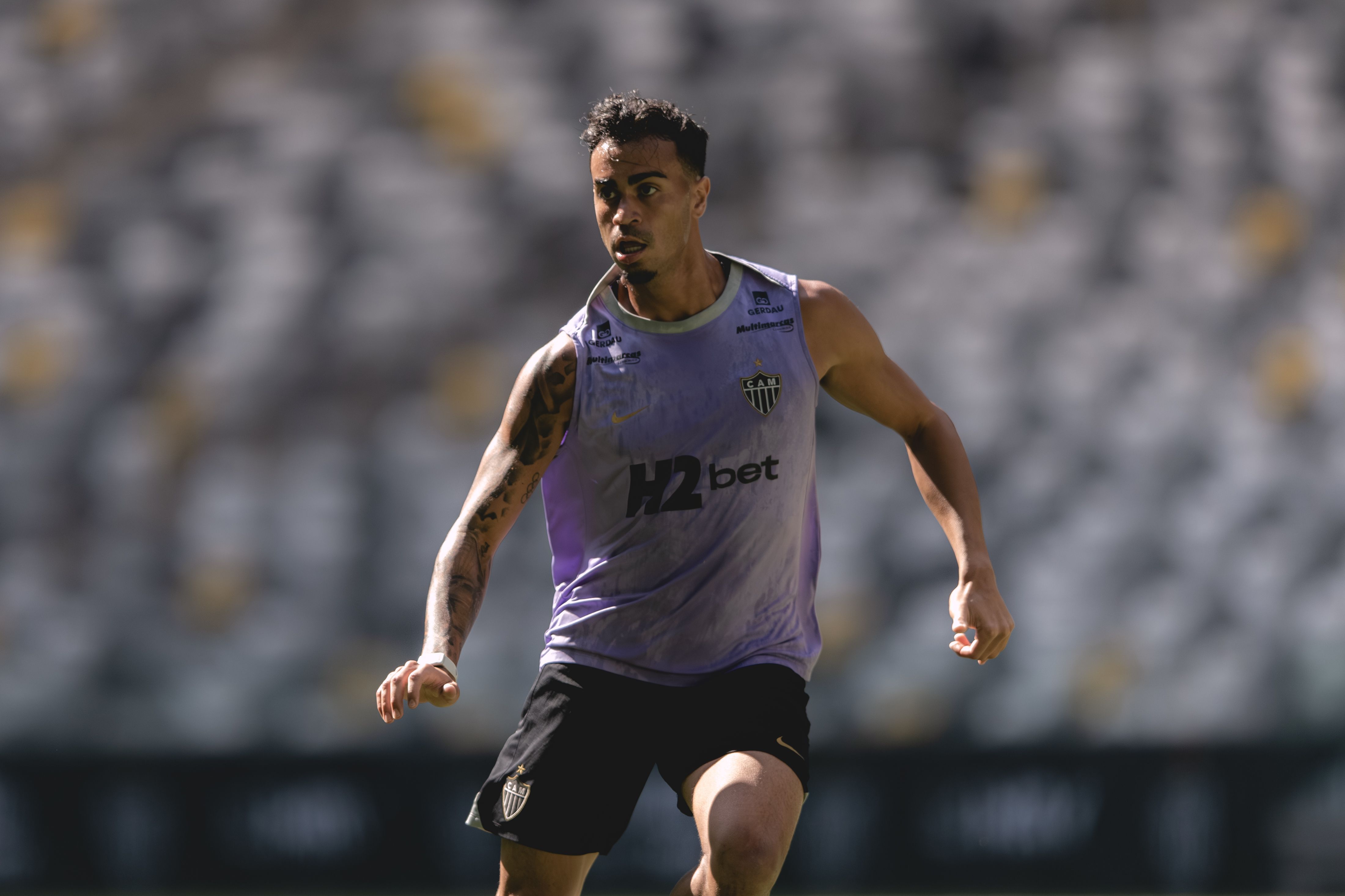 Guilherme revela como encontrou vestiário do Atlético e cita Reinier como exemplo