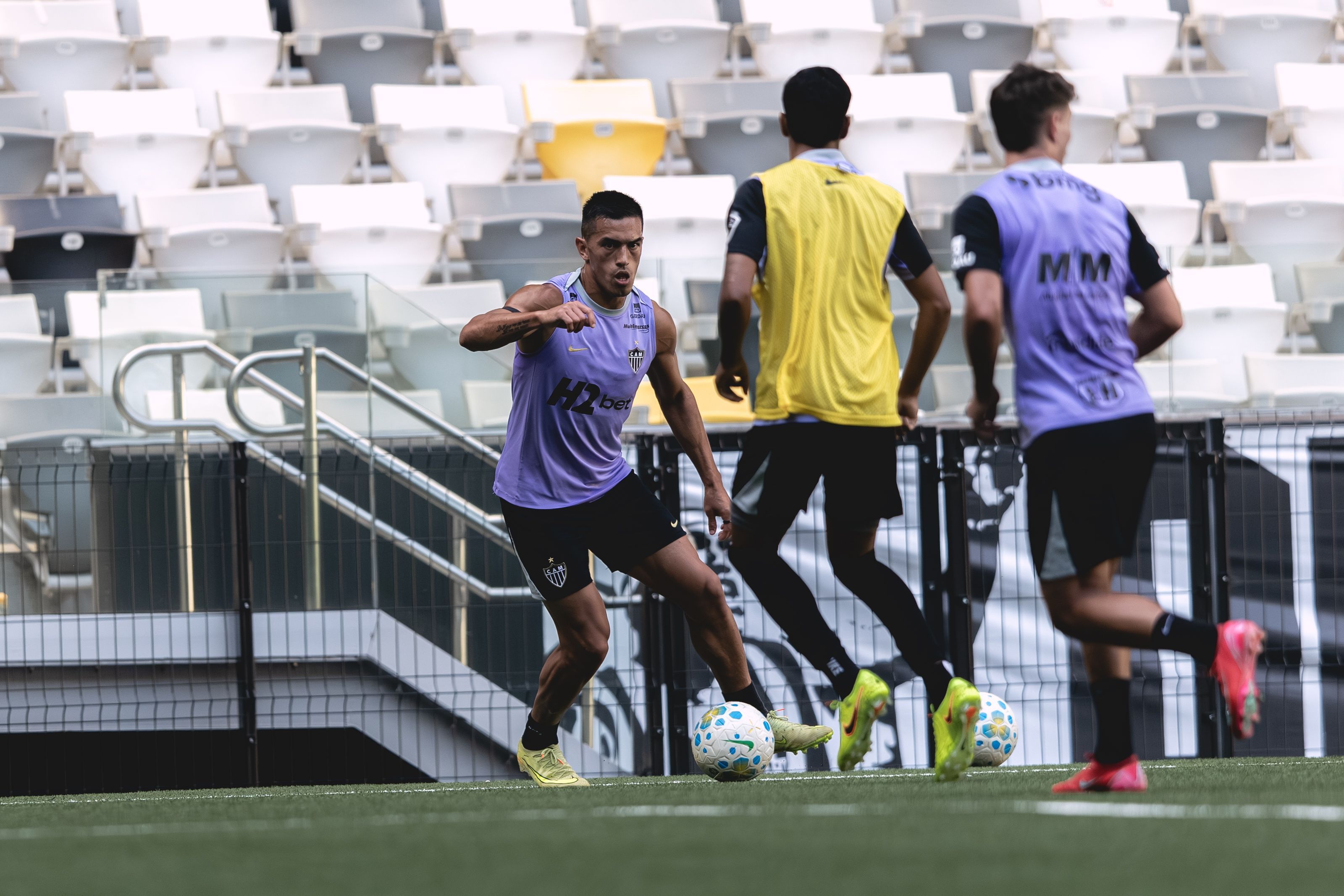 Atlético 3 x 1 Atlético Sub-20: gols e melhores momentos do jogo-treino