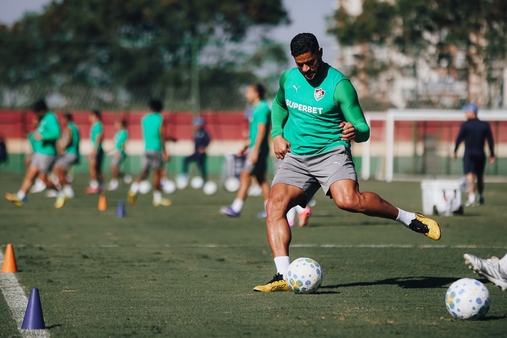 Escalação do Fluminense: Hulk estreia de forma oficial diante do RB Bragantino