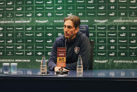 Luis Zubeldia, técnico do Fluminense