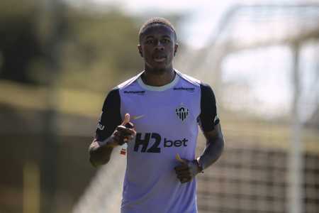 Alan Minda, atacante do Atlético