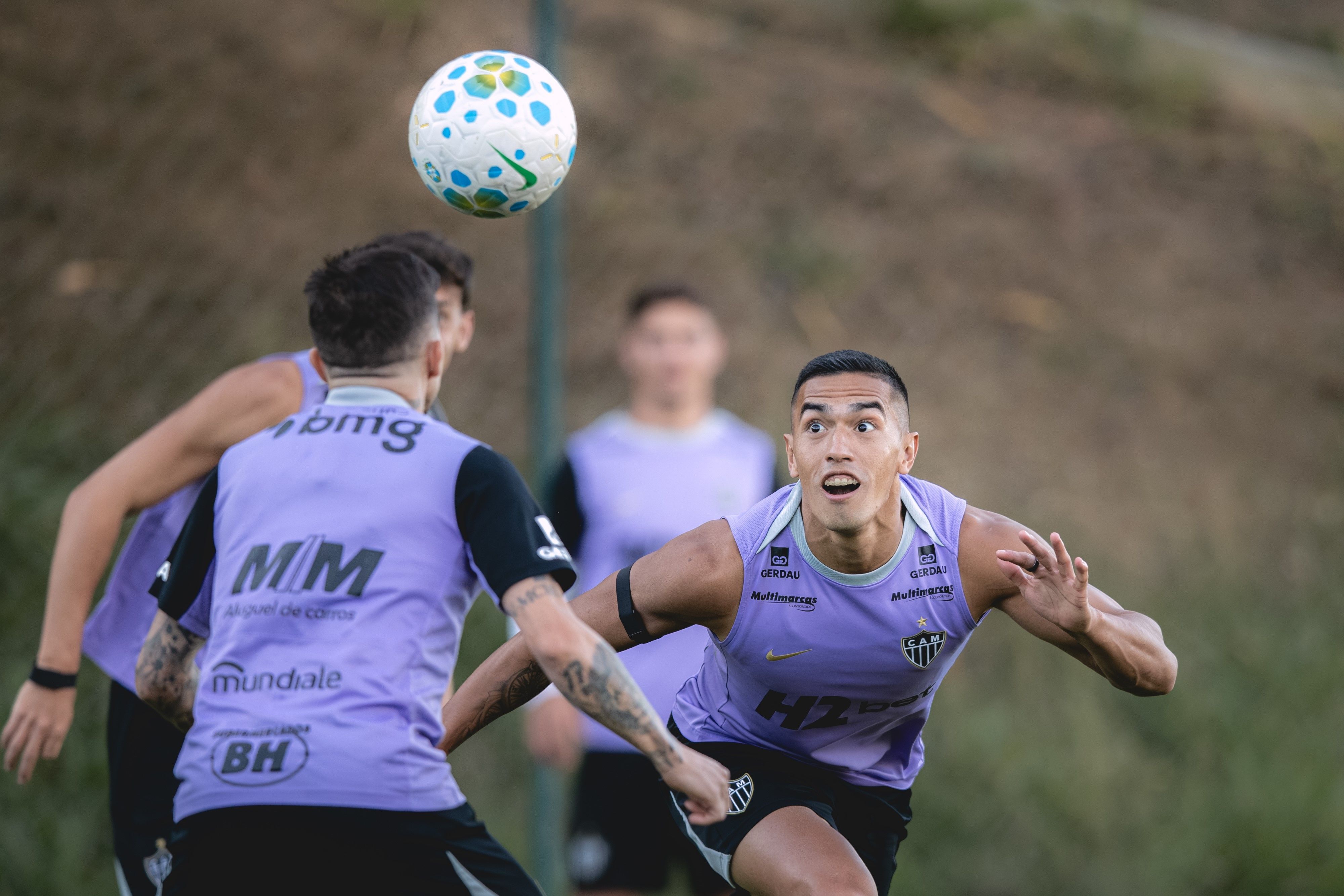 Atacante do Atlético é liberado pelo DM e fica à disposição para duelo com Juventude