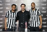 Paulinho e Lucas Monzón são apresentados no Botafogo: 'Maravilhoso'