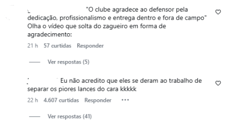 Repercussão nas redes sociais • Reprodução Instagram