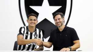 Lucas Emanuel, 48h: do contrato renovado à estreia como titular do Botafogo