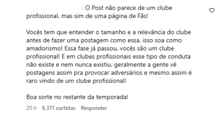 Repercussão nas redes sociais • Reprodução Instagram