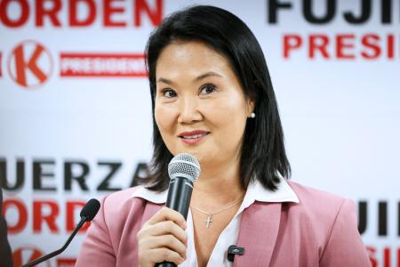 A nova presidente do Peru, Keiko Fujimori