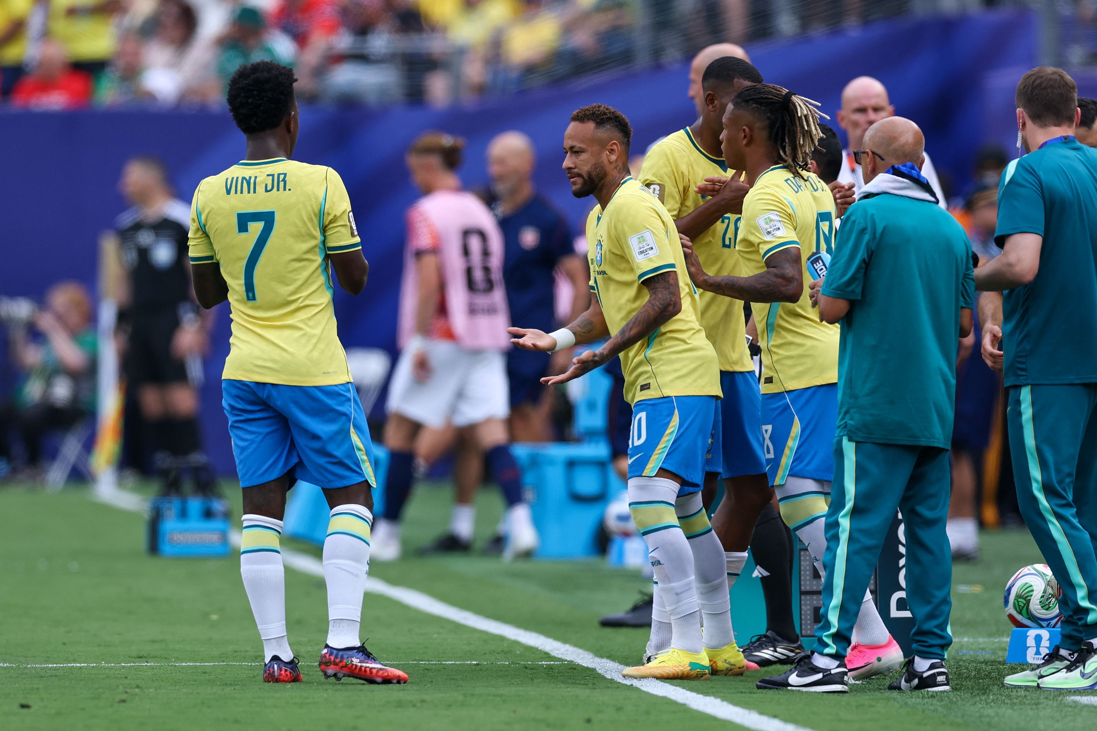 Brasil eliminado: Noruega atacou mais após entrada de Neymar; veja gráfico