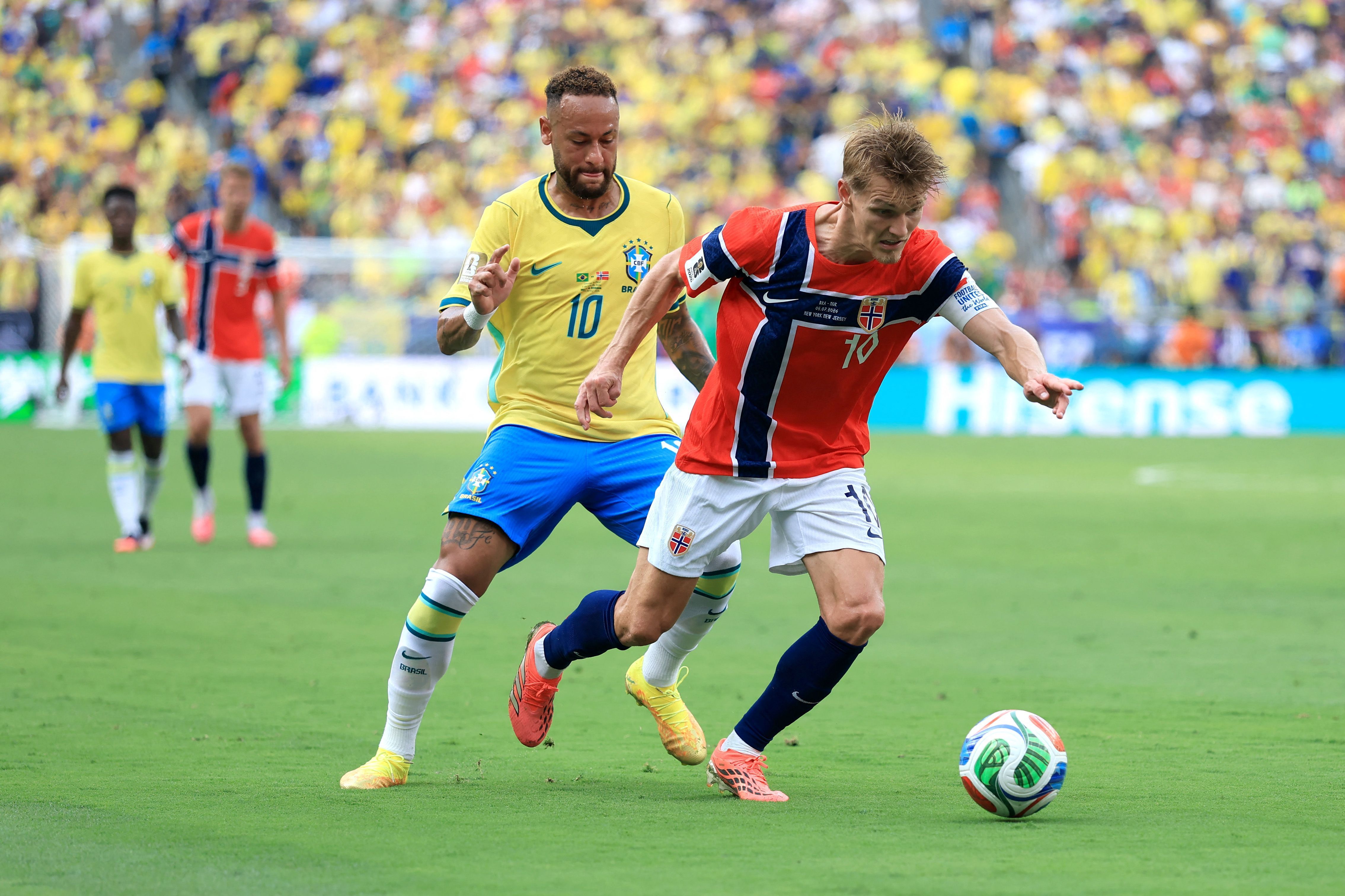 ‘Maestro’ da Noruega dominou o Brasil em vitória na Copa do Mundo; veja números