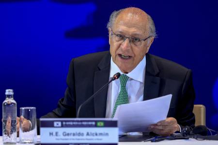 O vice-presidente Geraldo Alckmin (PSB)