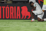 Jhon Arias celebra reação do Palmeiras após derrota para o Atlético
