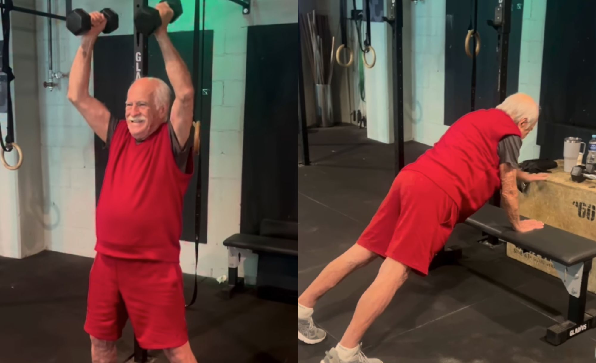 Aos 93 anos, Ary Fontoura impressiona com rotina de treino e dá conselho