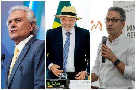 Lula vence Caiado e Zema em eventuais cenários de segundo turno sondados pelo Datafolha