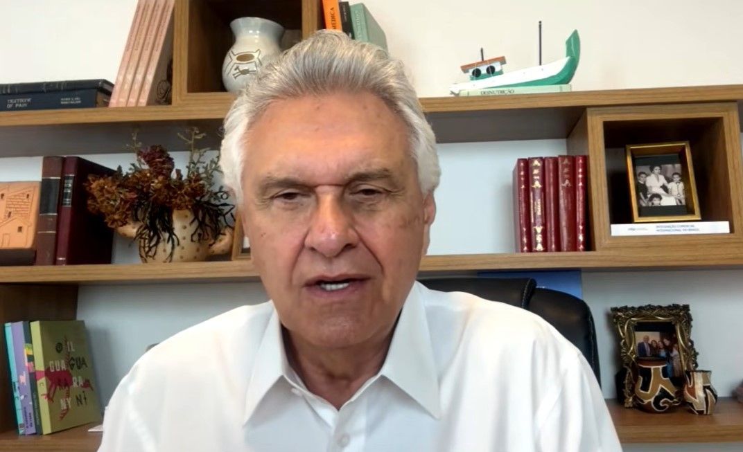 ‘Se Flávio for para o 2º turno, Lula será reeleito’, diz Ronaldo Caiado