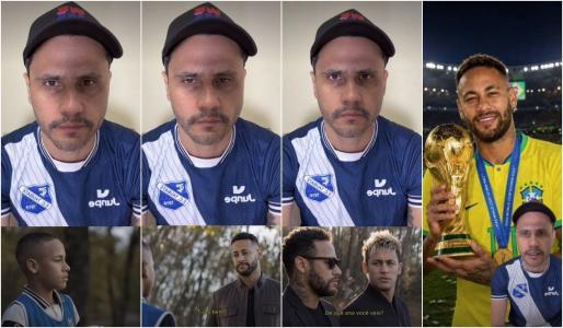 Senador reagiu a um vídeo de inteligência artificial em campanha para que Neymar jogue a Copa de 2030