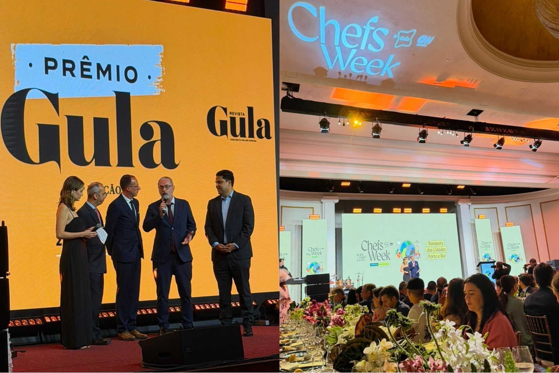 CNN Brasil recebe homenagem no Chefs Week, evento internacional de gastronomia no Rio