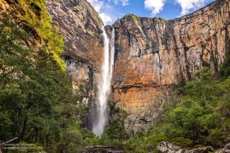 Cachoeira do Tabuleiro, em Conceição do Mato Dentro