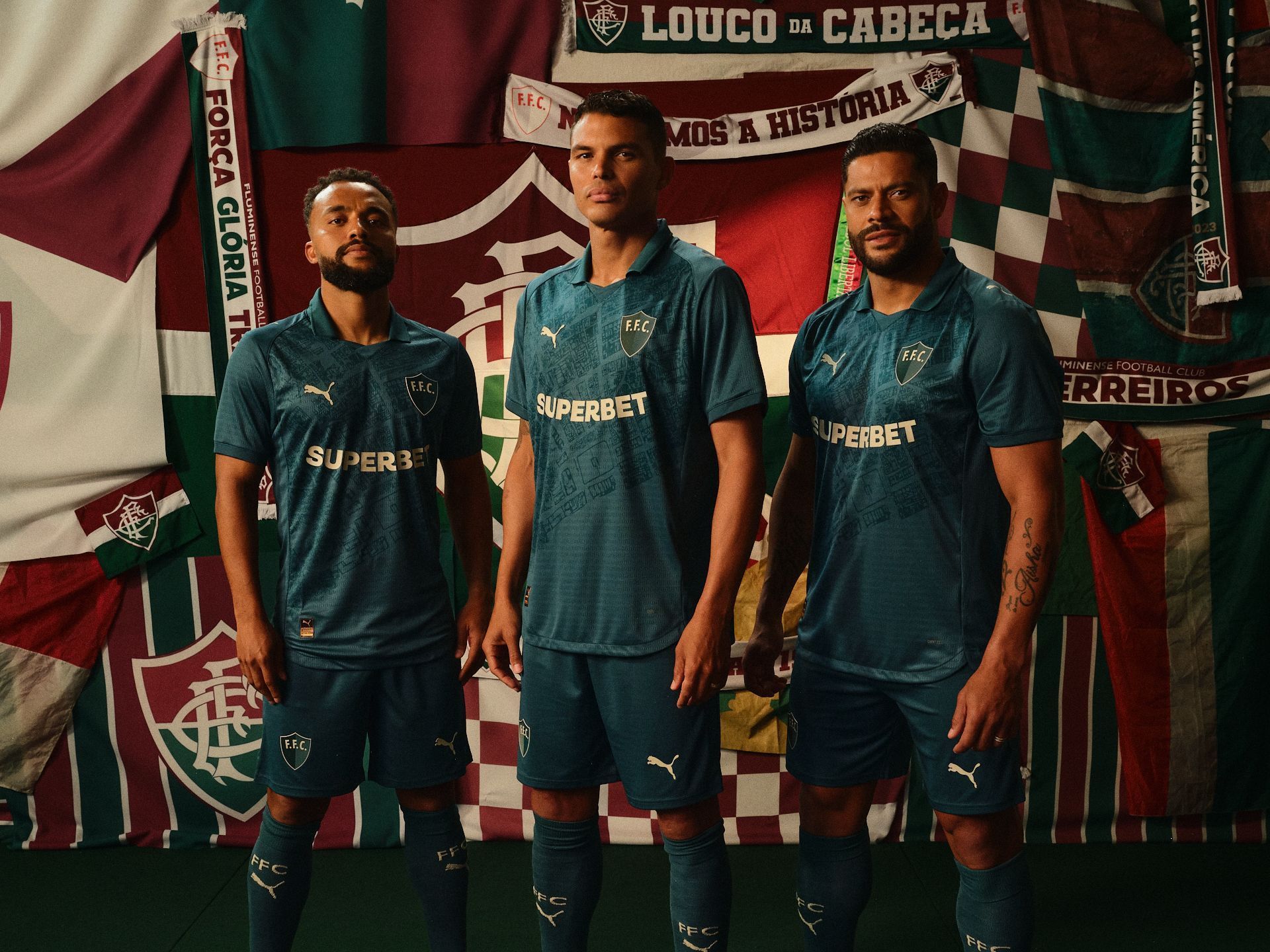 Fluminense e Puma lançam novo terceiro uniforme inspirado nas raízes de Laranjeiras