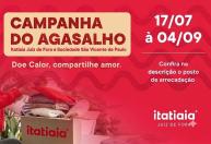 Após arrecadar mais de 1 tonelada em 2025, Itatiaia e SSVP retomam Campanha do Agasalho