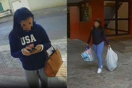 Vídeo: câmeras flagram movimentação de diarista suspeita de matar casal no São Pedro, em BH • Imagens cedidas