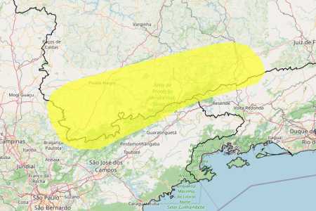 Frio com geada em MG: veja lista das 77 cidades sob alerta nesta sexta (10) • Reprodução/ Inmet