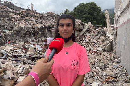 Jovem que passou dois dias soterrada na Venezuela agradece socorristas: 'Infinita gratidão'