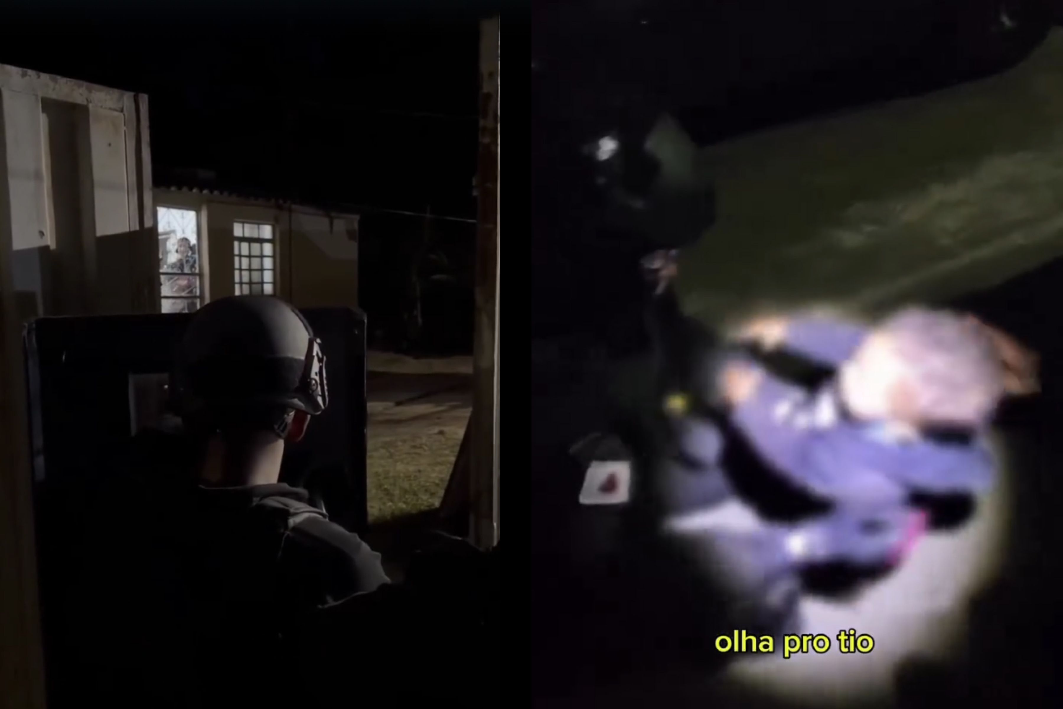 Vídeo mostra ação do Bope que resgatou bebê feito refém pelo pai em Pedro Leopoldo