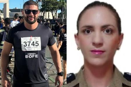 Sargento da Polícia Militar, Eduardo Abner Pereira de Oliveira, suspeito de matar a companheira, capitã da PM, Michele Leão Azevedo.