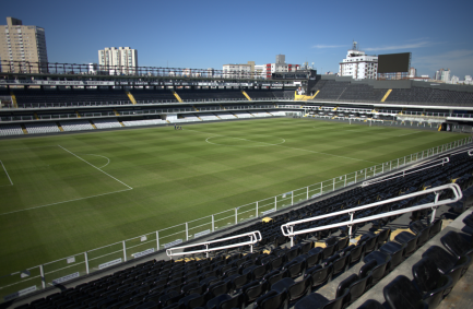 Novo gramado da Vila Belmiro para 2026