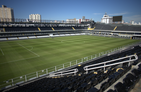 Novo gramado da Vila Belmiro para 2026