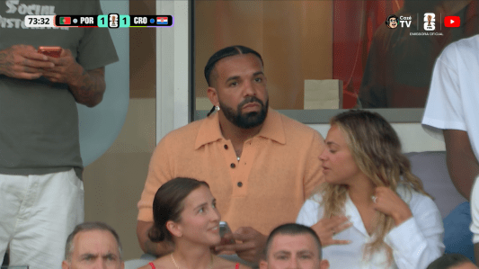 Drake em Portugal x Croácia, pela Copa do Mundo de 2026