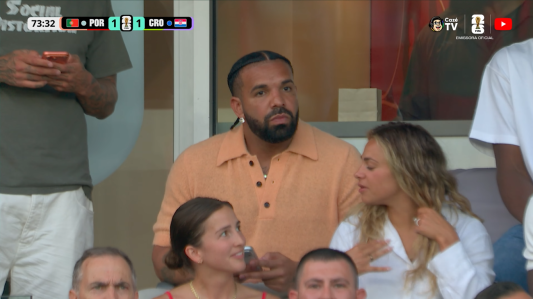 Drake em Portugal x Croácia, pela Copa do Mundo de 2026