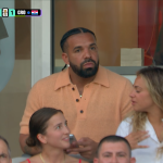Com MVP da NBA, Drake comparece a Portugal x Croácia e provoca marido de Rihanna