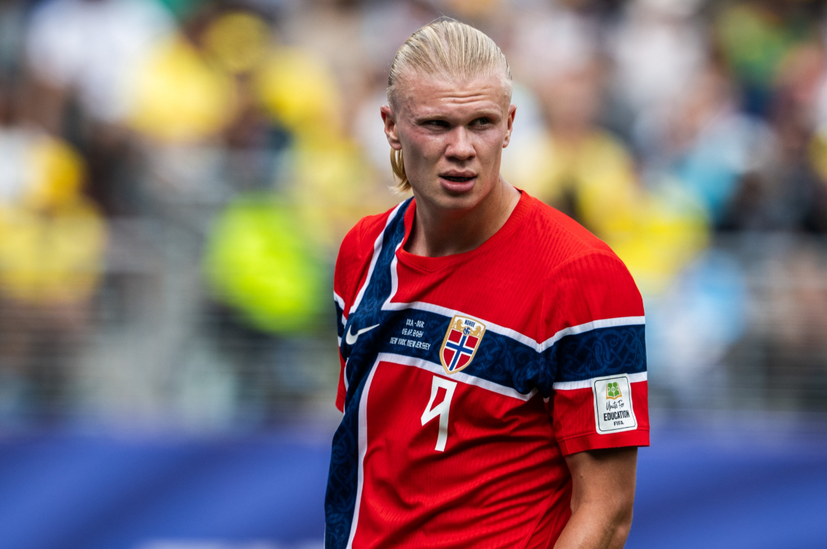 Brasil x Noruega: autor de dois gols, Haaland é eleito o melhor jogador da partida
