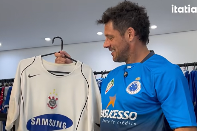 Ídolo do Cruzeiro, Fabrício relembra conflito com presidente nos tempos de Corinthians