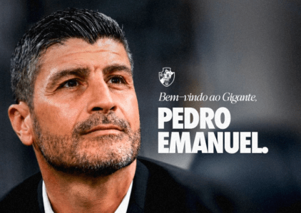 Pedro Emanuel, novo técnico do Vasco