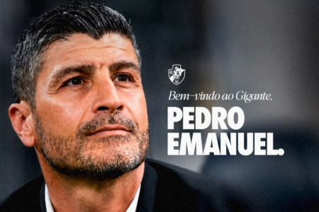 Vasco anuncia a contratação de Pedro Emanuel como novo técnico