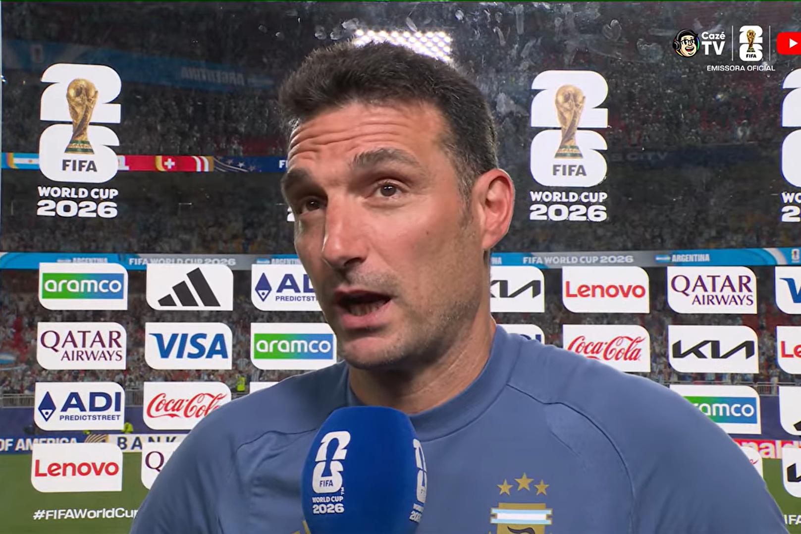 Técnico da Argentina é sincero após novo ‘drama’ e classificação à semi da Copa