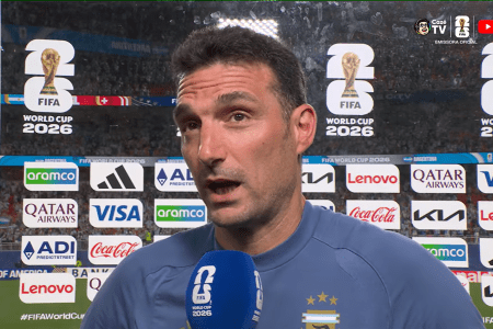 Lionel Scaloni, técnico da Argentina