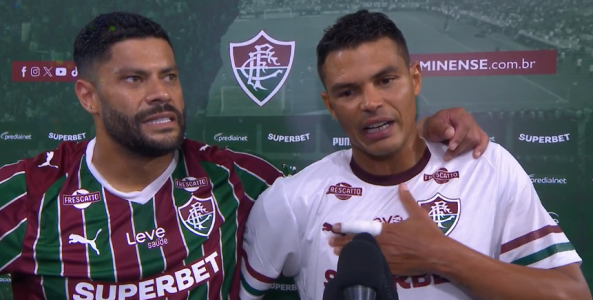 Hulk e Thiago Silva