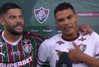 Thiago Silva destaca parceria com Hulk no Fluminense: 'Os caras certos'