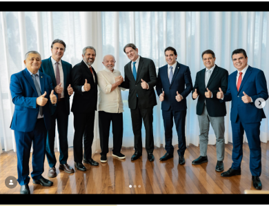 Definição da chapa do Ceará em reunião com Lula.