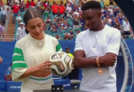Atriz e influenciadora brasileira 'explica' rolê aleatório em Copa do Mundo