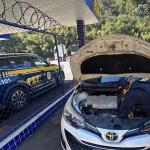 PRF prende idoso em Juiz de Fora com carro clonado roubado no Rio de Janeiro