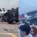 Chão do estádio MorumBis afunda em dia de show de Harry Styles