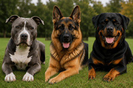 cachorros pit bull pastor alemao rotweiller