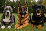 Pit-bull, rotweiller e pastor alemão são raças perigosas?