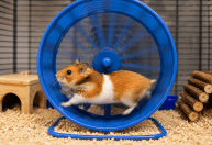 Por que os hamsters passam horas correndo em rodinhas? Ciência revela o que acontece