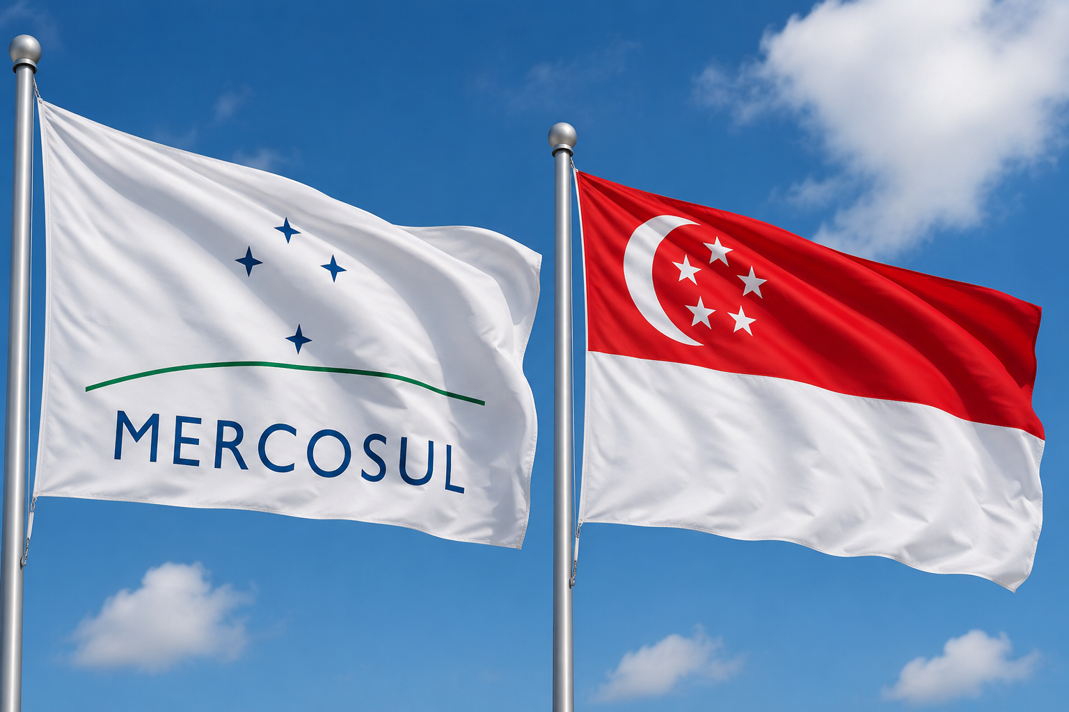 Acordo de livre comércio entre Mercosul e Singapura entra em vigor em 1º de agosto